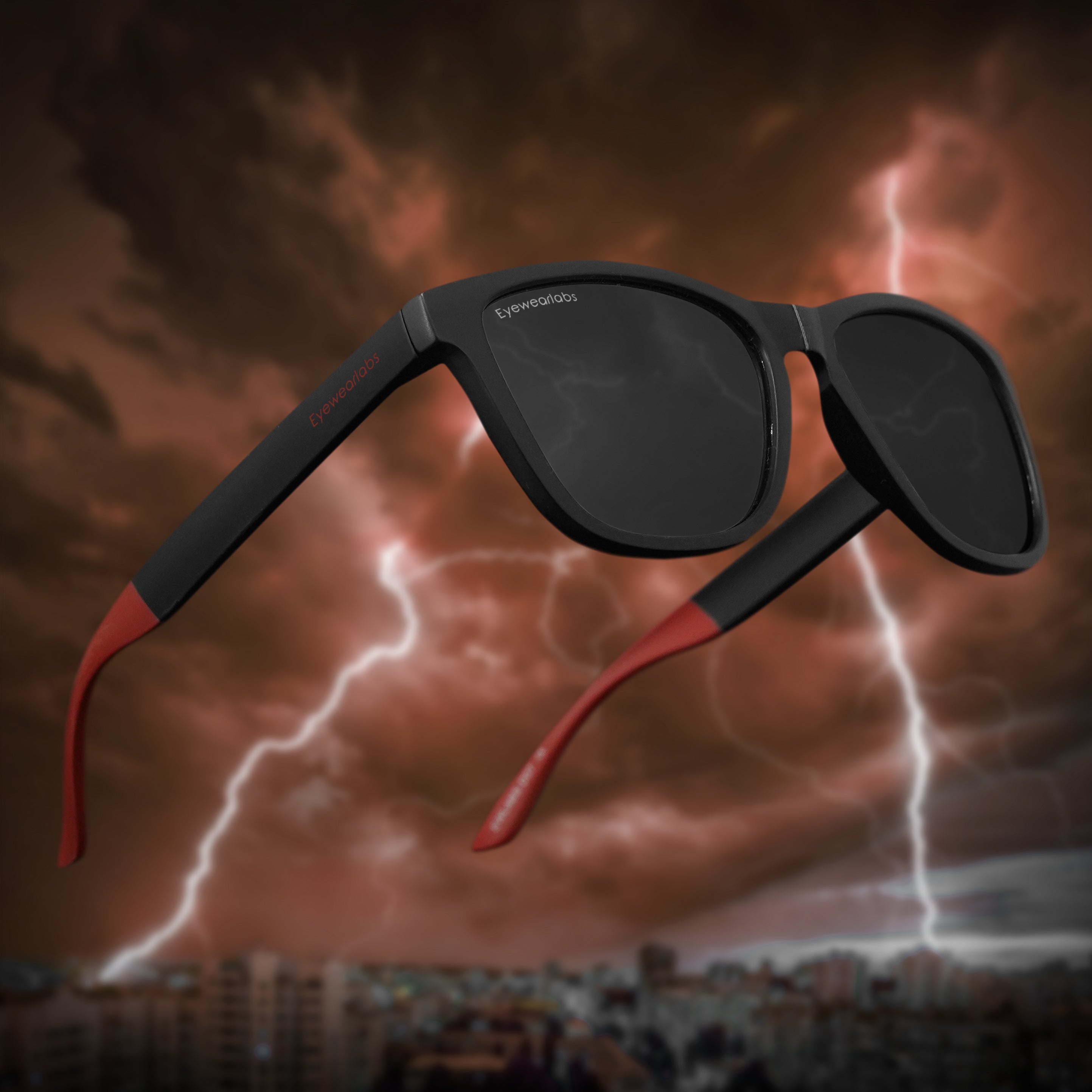 CYCLING POLARIZED SUNGLASSES FOR DAY AND NIGHT